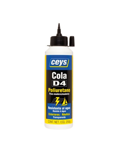 Cola d4 poliuretano biberón 250 g
