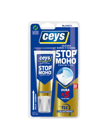 Silicona stop moho blanco 50 ml