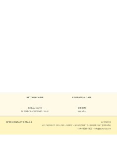 Ceys cinta americana blanca rollo 10m x 50mm. 507650 2