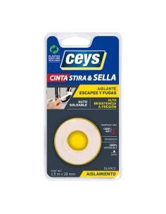 Ceys stira & sella blanco 1,5m x 19mm. 507802