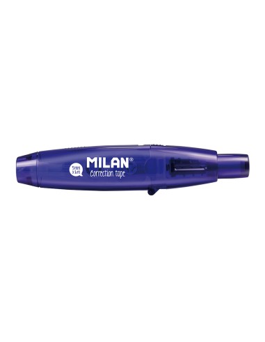 Cinta correctora con pulsador 5 mm x 6 m serie acid azul blister