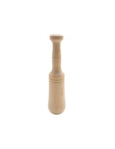 Maza de mortero de madera 20cm 30357 flackelmann