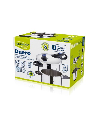 Set 3 piezas de olla a presion de acero...