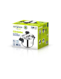 Olla a presión 8 l acero inoxidable cordoba ø24 cm 2