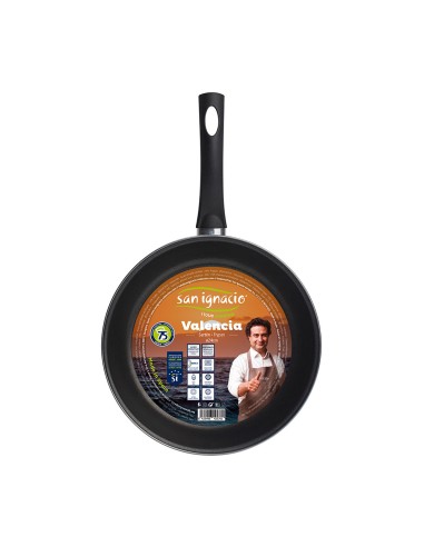 Sarten de acero carbono modelo valencia ø24 cm