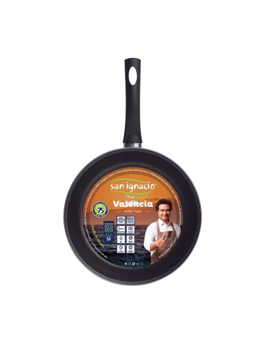 Sarten de acero carbono modelo valencia ø18 cm