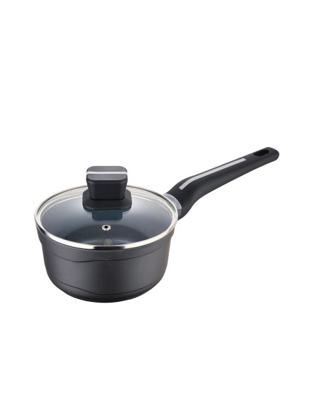 Cazo de aluminio fundido ind con tapa bistro grey ø16 x 8 cm