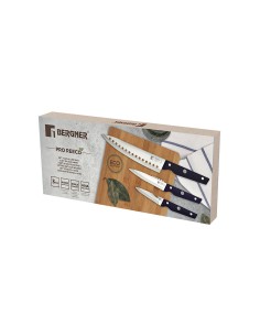 Juego de cuchillos 3 piezas de acero inoxidable pro reeco 2