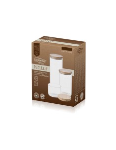 Set 3 unid. botes boro natur sg3805 san ignacio 2