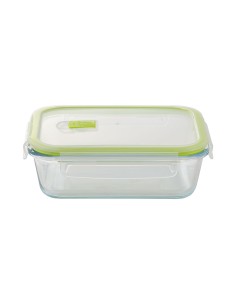 Fiambrera hermética rectangular borosilicato expert 1040 ml 2