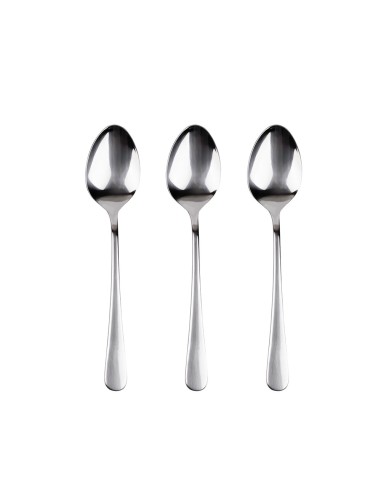 Set 3 unid. cuchara de acero inoxidable reciclado brillo natur sg7767 san ignacio