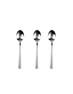 Set 3 unid. cucharilla de acero inoxidable reciclado brillo natur sg7768 san ignacio