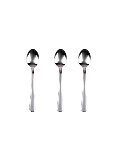 Set 3 unid. cucharilla de acero inoxidable reciclado brillo natur sg7768 san ignacio