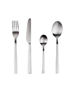 Cuberteria 24 piezas de acero inoxidable reciclado mate root sg7770 san ignacio