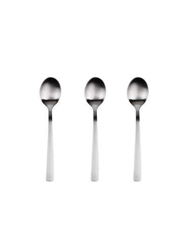 Set 3 unid. cucharilla de acero inoxidable reciclado mate root sg7773 san ignacio