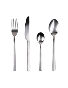Cuberteria 24 piezas de acero inoxidable reciclado brillo earth sg7775 san ignacio