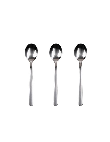 Set 3 unid. cucharilla de acero inoxidable reciclado brillo earth sg7778 san ignacio