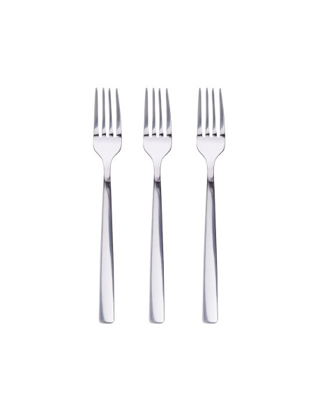 Set 3 unid. tenedores para postre de acero inoxidable brillo earth sg7782 san ignacio