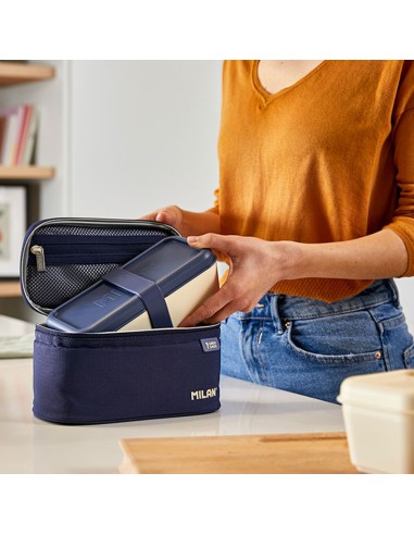 Bolsa isotérmica porta alimentos pequeña con 1...