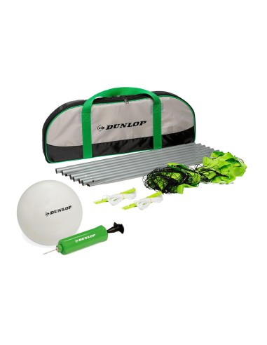Set de voley playa con red, pelota e inflador...