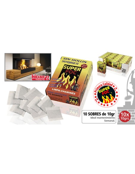 Sin-hollin caja 10 sobres 07902 super foc