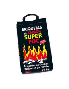 Briquetas de carbon vegetal 2,5 kg