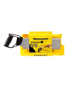 Ingletadora de plástico con sistema de bloqueo y serrucho 1-20-600 stanley 2