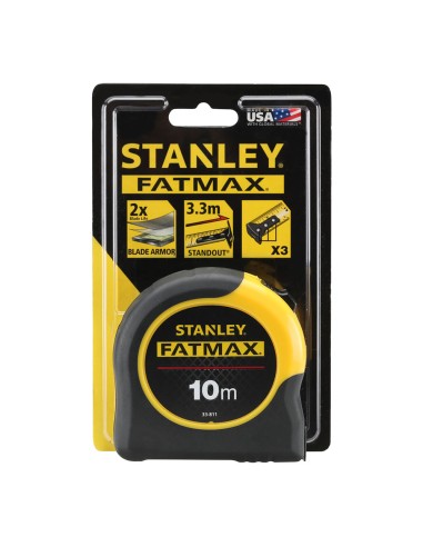 Flexómetro 10m x 32mm blade armor 0-33-811 stanley