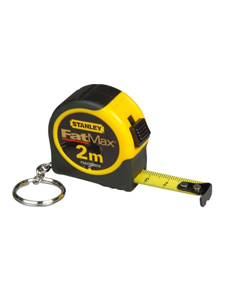 Mini flexómetro 2m x 13mm con llavero en contenedor de plástico fmht1-33856 stanley Mini flexómetro 2m x 13mm con llavero en contenedor de plástico fmht1-33856 stanley