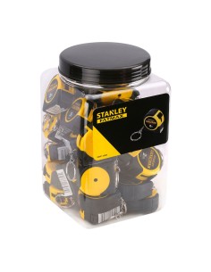 Mini flexómetro 2m x 13mm con llavero en contenedor de plástico fmht1-33856 stanley 2