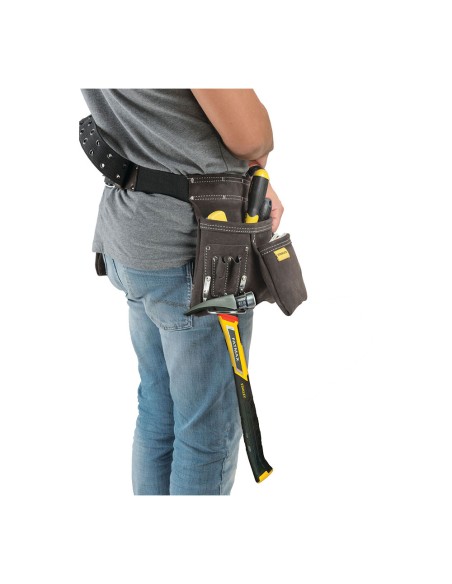 Bolsa para clavos con soporte para martillo stst1-80114 stanley