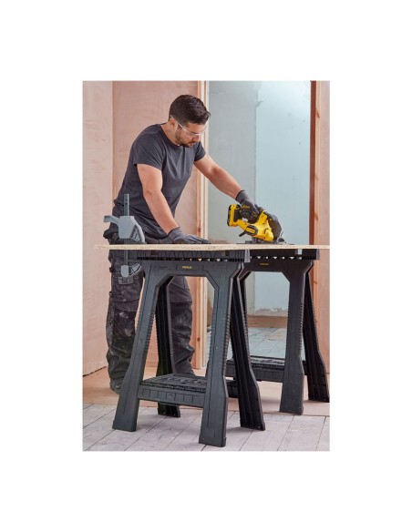 Caballete plegable júnior (x2) 58,1x81,8x12,6cm stst1-70355 stanley