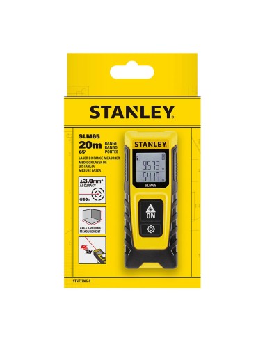 Medidor láser 20m slm65 stht77065-0 stanley