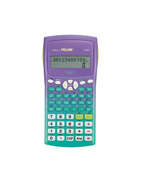 Calculadora científica m240 sunset verde en blister