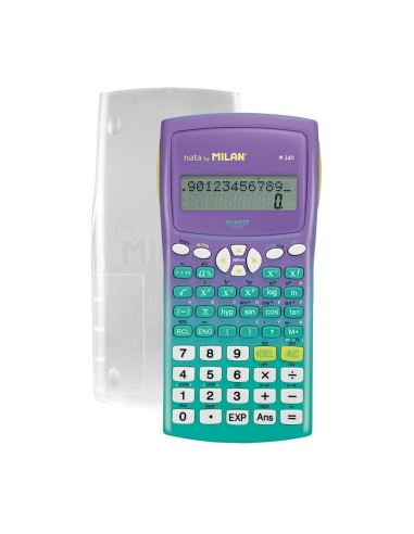 Calculadora científica m240 sunset verde en...