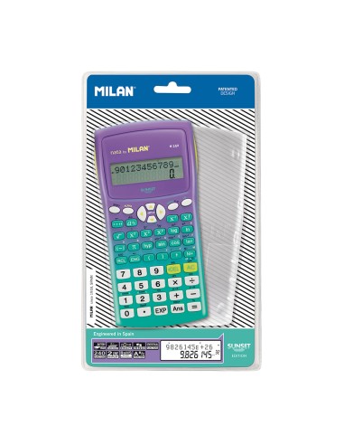 Calculadora científica m240 sunset verde en...