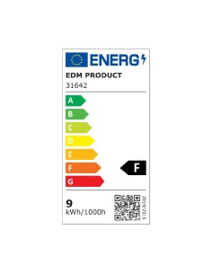 Downlight led empotrar 9 w 806 lm ra80 3200 k redondo color cromo ø9 cm 2