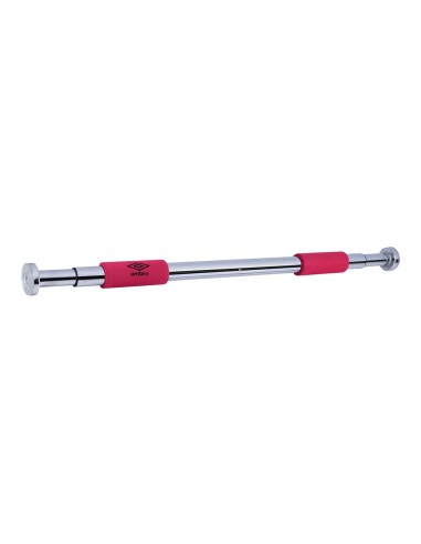 Barra para dominadas ajustable de 62 a 100 cm carga maxima 100 kg