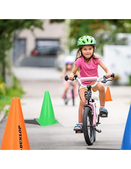 Conos de entrenamiento de plastico ø14 x 23,5 cm, 10 uds