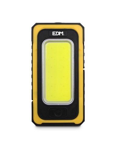 Linterna led solar recargable con gancho e imán...