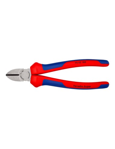 Alicates de corte diagonal 185 x 54 x 22mm