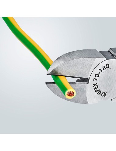 Alicates de corte diagonal 185 x 54 x 22mm