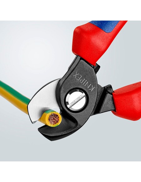 Tijeras para cables 230x85x26mm 9512165 knipex