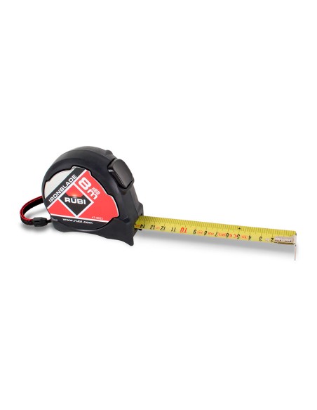 Flexómetro ironblade 8m x 25mm. r75905 rubi Flexómetro ironblade 8m x 25mm. r75905 rubi