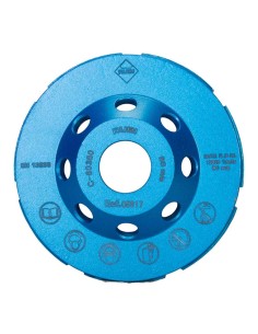 Muela desbaste doble corona para hormigón ø100mm r5917 rubi