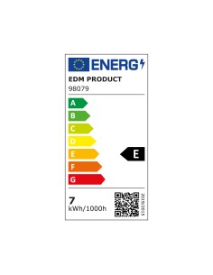 Bombilla esferica led e14 7 w 806 lm 3000 k luz calida ø4,8 x 9,5 cm 2