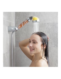 Mango de ducha shosence multifunción con aromaterapia y minerales 2