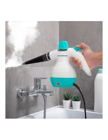 Vaporeta de mano multiusos con accesorios 9 en...