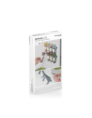 Organizador de especias adhesivo y divisible...