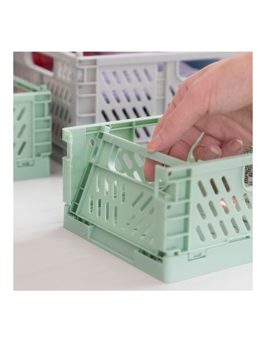 Set de 3 cajas organizadoras plegables y...